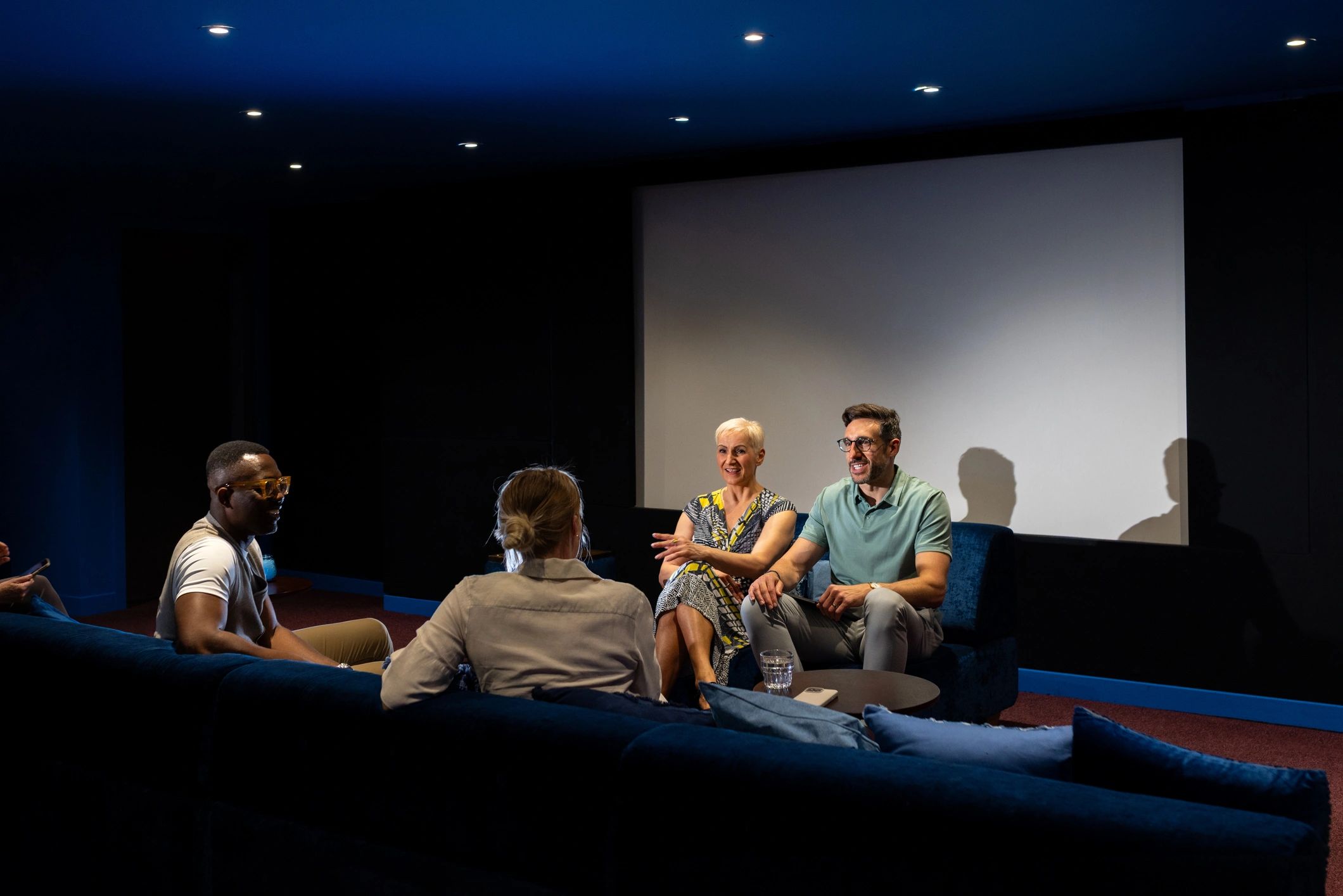 Panel discussion during an industry forum